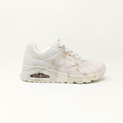 SKECHERS BASKET UNO MARBEL BLANC 2