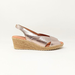 KAOLA SANDALE MOLETTE ARGENT 2