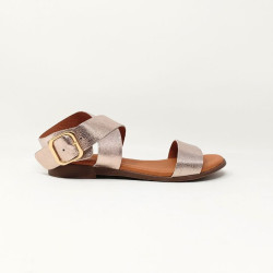 KAOLA SANDALE METAL PLATINO 2